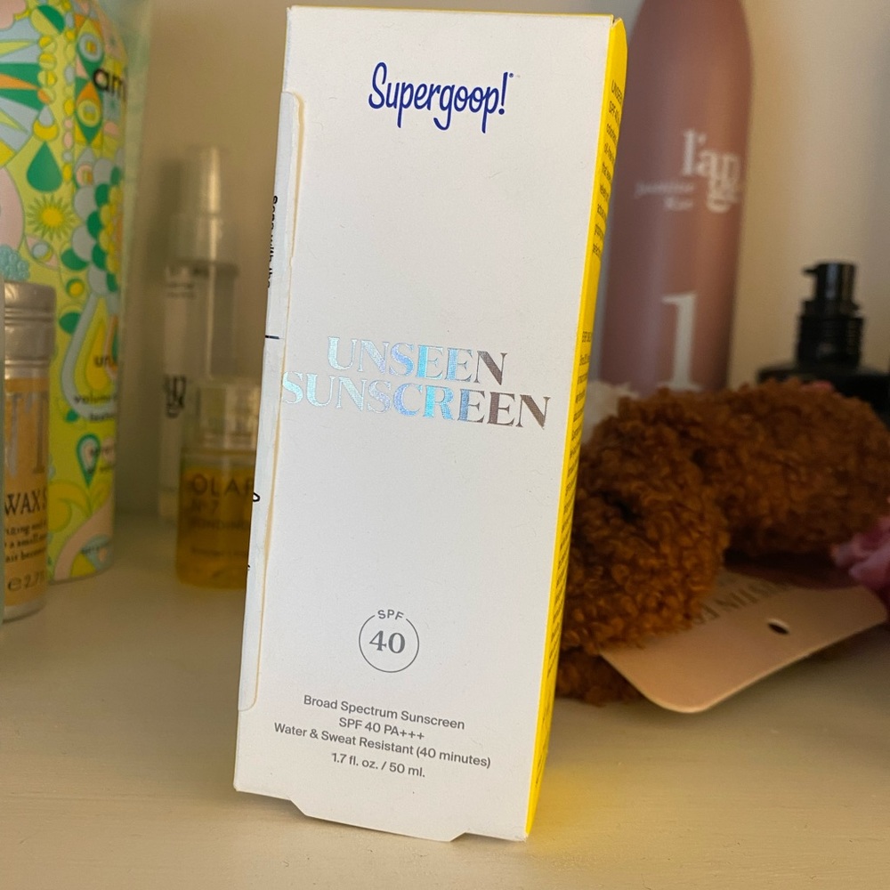 Supergoop unseen sunscreen